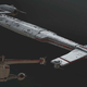 The Republic Longbeam, a new ship design.